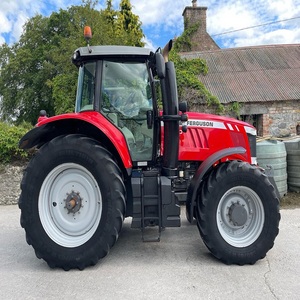 รถแทรกเตอร์ตีนตะขาบ Massey Ferguson 2WD 90 แรงม้า ระบบเกียร์พร้อมปั๊มและกระปุกเกียร์ รถแทรกเตอร์มือสองสำหรับขาย - Product Image 5