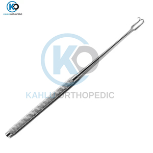KAHLU-ganchos afilados de acero inoxidable para cirugía plástica, gancho de piel individual de 6 pulgadas, instrumentos quirúrgicos ortopédicos - Product Image 2