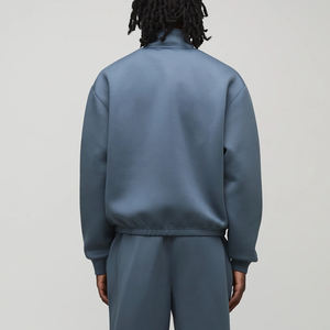 Survêtements tendance 2026 pour hommes en coton/polyester, coupe confortable et décontractée pour l'hiver, fermeture quart de zip, service OEM - Product Image 6