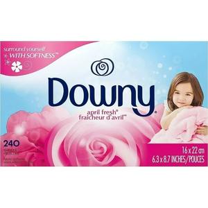 Hojas de secador suavizante de tela Downy, April Fresh, 105 unidades - Product Image 6