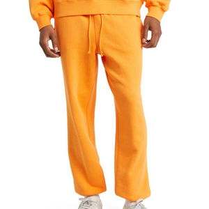 2025 nuevos pantalones de chándal de lana de algodón personalizados para hombres, pantalones deportivos informales sueltos para correr, pantalones de chándal elásticos - Product Image 3