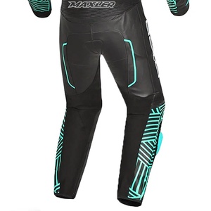 Chaqueta de Motociclismo Deportiva para Hombre, de Cuero, Impermeable, Reflectante, con Certificación CE, Resistente al Viento, para Todas las Temporadas, Precio Bajo - Product Image 6