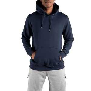 Sudadera con Capucha Personalizada al por Mayor para Hombre, 100% Algodón Orgánico, Sudadera Lisa, Estilo Vintage Lavado, Jersey Grueso - Product Image 1