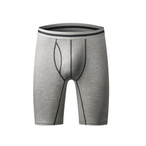 Nouveau style de caleçon boxer pour homme, coupe slim taille mi-haute, en velours côtelé sexy, short de bain à séchage rapide imprimé, short de bain taille basse - Product Image 3