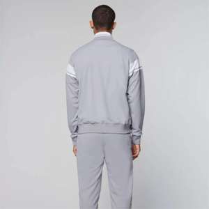 Ensemble pantalon et veste de survêtement léger, respirant, écologique, antibactérien, réversible, col montant, logo frontal - Product Image 6