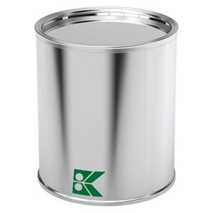 83 mm diamètre 94 mm haut 0.5 L capacité cylindre boîte de conserve conteneur en métal stockage de peinture - Product Image 1