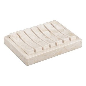 Quality Collection Grey Marble Soap Dish Holder Tray Square Self-adhesive Hotel Bathtub Biodegradable Eco Friendly Unique Pretty - Product Image 4
