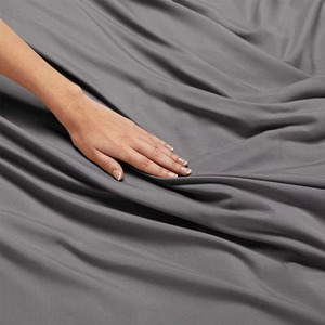 100% coton luxe couette ensemble de literie nouveau hiver King Size housse de couette avec 400TC fil compte haute qualité drap de lit - Product Image 4