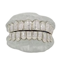 Grillz en Moissanite de Créateur, Approvisionnement Direct Usine, pour Artistes et Influenceurs, Or Massif 14K, pour un Style Extra Brillant et un Éclat Véritable