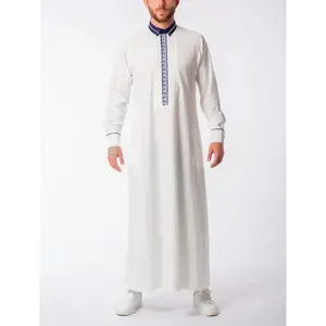 New Product Customized Jubba Thobe For Men New Fashionable Long Sleeve Men's Jubba At Wholesale Price