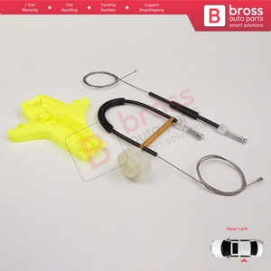 Kit de Reparación de Elevalunas Trasero Izquierdo BWR5207 para Amarok MK1 2H 2010-2022 Camioneta de 4 Puertas 2H7839401 - Product Image 4
