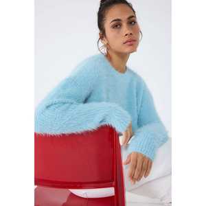 Suéter Corto con Cuello Redondo - Product Image 3