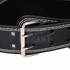 Ceinture de gymnastique de haute qualité, Logo personnalisé, soutien du dos, Fitness, musculation, ceinture d'haltérophilie en cuir par Elegant Sports - Product Image 4