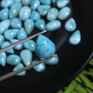 พลอยลาร์ิมาสีน้ำเงินธรรมชาติ DHORGEMS รูปทรงและขนาดต่างๆ สำหรับทำเครื่องประดับ - Product Image 5