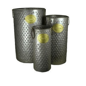 Jardinière décorative Décoration de sol de luxe pour la maison et le jardin Pots de fleurs Jardinière martelée unique de haute qualité - Product Image 2