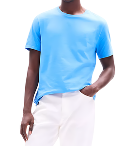 Camiseta de Hombre de Alta Calidad 100% Algodón, Corte Regular, Cuello Redondo, Personalizable en la Parte Delantera, Estilo Urbano Clásico, Informal, Secado Rápido, Transpirable, para Gimnasio - Product Image 1