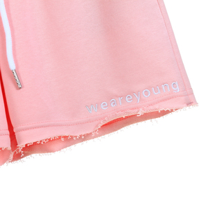 Couleurs personnalisées Shorts de survêtement pour femmes Taille haute Respirant Taille élastique Mélange de coton Direct Usine de haute qualité - Product Image 3