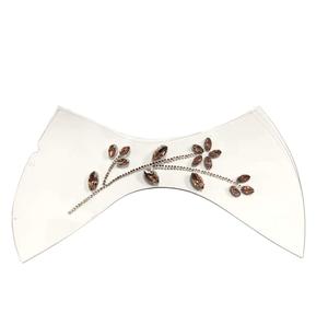 วัสดุ TPU ใส พร้อมด้วยอุปกรณ์ตกแต่งรองเท้าแตะและรองเท้ารัดส้นด้วยลายดอกไม้ประดับคริสตัลแบบติดด้วยความร้อน และวัสดุเสริม - Product Image 6