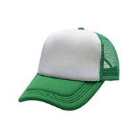 Grosir kualitas tinggi desain khusus klasik 5 Panel topi Trucker paling populer Logo bordir 3D Anda sendiri