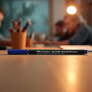 Marcador Azul Faber-Castell MULTIMARK 1513 de 0.6 mm - Product Image 3