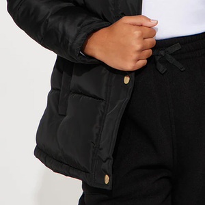 แจ็กเก็ตขนปุยแขนยาวปกคอเสื้อขนสัตว์มีกระดุมปิดระบายอากาศได้และสวมใส่สบายพอดีตัว2026สีทึบ - Product Image 2