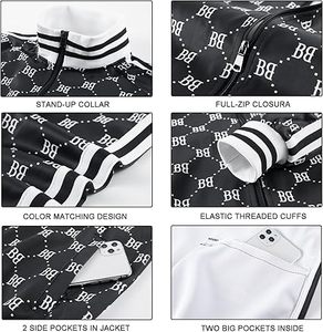 Chándal Deportivo de Alta Calidad, Transpirable, de Secado Rápido, con Cremallera y Bolsillos, Talla XXL, Unisex, para Invierno, Fabricado en Fábrica - Product Image 5