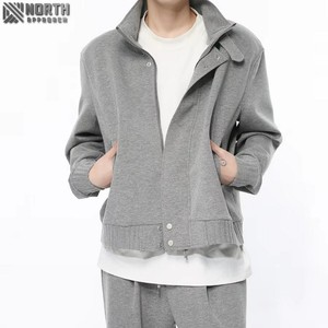 Ensemble short et chemise personnalisé pour homme de haute qualité 100% coton peigné ensemble t-shirt et short d'été survêtement de football - Product Image 1