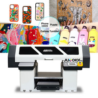 Impresora UV de Alta Velocidad 6042 con Cabezales Ricoh Gen6 para Producción Industrial de Botellas, Pelotas de Golf, Madera, Acrílico, Metal, Carcasas de Teléfono, USB