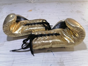 Sports Paradiso 2024 Gants de boxe professionnels en cuir véritable jaune fluo coupe-vent séchage rapide entièrement personnalisable tout - Product Image 5