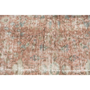 Tapis turc 7x10,1 pieds, tapis vintage surdimensionné, tapis persan brun - Product Image 5