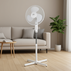 VE1625 Ventilador de Torre y Pedestal Blanco de 45W y 40cm con 3 Aspas - Product Image 3