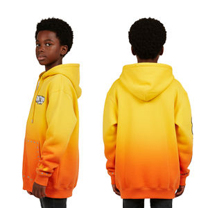 Fabricante de Ropa al por Mayor, Sudaderas con Capucha para Niños, Algodón Grueso, Lisas, con Logotipo Personalizado, Sudadera con Estampado para Niños - Product Image 2