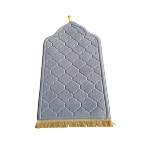 厚舒适的穆斯林祈祷垫伊斯兰地毯<span class=keywords><strong>Janamaz</strong></span> sajadah Namaz secade - Product Image 2