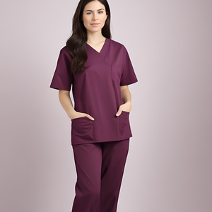 ชุดเครื่องแบบยาส่วนบุคคล conjuntos de Parte Superior Y pantalon ropa de enfermeria โรงพยาบาล logipo personalizado - Product Image 1