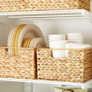Handmade Natural Rattan <b>Wicker</b> Storage Basket for Home Kitchen Living Room Decoration Wholesale OEM - Product Image 4