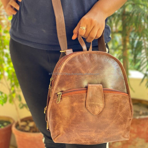 Sac à dos en cuir deux-pièces, promo, élégant, sacoche multi-usages - Product Image 2