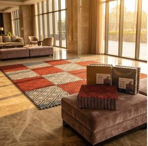 Alfombra de Espuma EVA Encastrable de 10 mm, 60x60 cm – Suelo Suave con Reducción de Ruido para Oficina y Hotel - Product Image 1