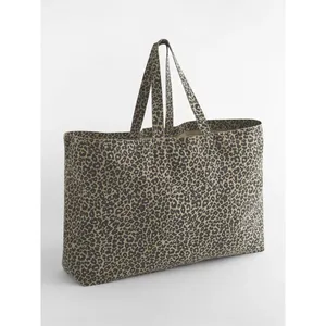 Borsa Tote Oversize Personalizzabile con Stampa Leopardata, Borsa per Gadget Personalizzabile per Uso Promozionale - Product Image 2