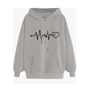 Sudadera con Capucha de Invierno para Mujer, de Primera Calidad, Antiarrugas, Transpirable, de Secado Rápido, Estilo Urbano, Antibolitas, Personalizable en la Parte Delantera, Popular - Product Image 3