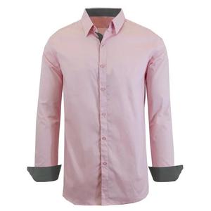 Chemise d'affaires vietnamienne 100% coton pour hommes avec col montant et manches longues Pack unique-pour adultes OEM ODM vente en gros - Product Image 4