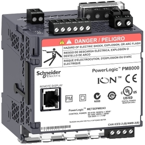 Per contatore SCHNEIDER ELECTRIC PowerLogic PM8000-DIN da montare su guida DIN, contatore intermedio PM8243 serie PowerLogic - Product Image 1