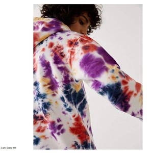 Sudaderas personalizadas con capucha Tie Dye para hombre, sudaderas de gran tamaño, ropa de calle Unisex, sudaderas holgadas de HipHop, ropa de hombre - Product Image 2