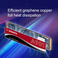 SSD ، محرك أقراص صلب ، ريداتا A901 SSD PCIe Gen4 NVMe M.2 داخلي ، قراءة/كتابة إلى MB/s