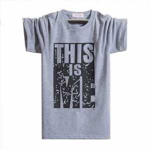 Usine directement 100% coton 160 Gsm sérigraphie personnalisée logo graphique col rond respirant été hommes T-shirt - Product Image 1