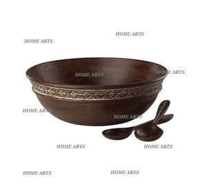 Bol de service en bois au design fantastique, de la plus haute qualité, forme ronde, pour servir des bonbons, au prix le plus bas - Product Image 5