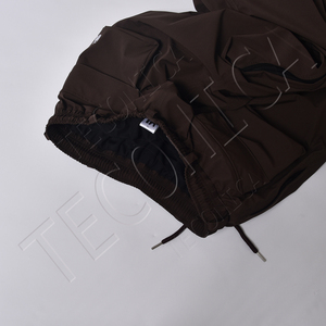 Venta al por mayor últimos pantalones de esquí nieve tamaño impermeable a prueba de viento OEM personalizado pantalones de snowboard Unisex suelta pierna ancha tela de poliéster - Product Image 5