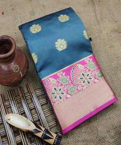 Pakistani Sarees <b>Known</b> for Their Exquisite Embroidery, Intricate Detailing, and Luxurious Fabrics, Perfect for Weddings. - Product Image 4