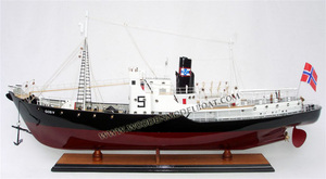 GOSS V WHALE CATCHER MODÈLE DE BATEAU _ MODÈLE D'ARTISANAT EN BOIS Gia Nhien Fabricant quantité minimale de commande bas de haute qualité - Product Image 5