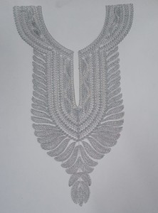 Classic Metallic <b>Collar</b> Necklace for Formal Wear Adjustable Metal Fashion Necklace with Clasp - Product Image 4