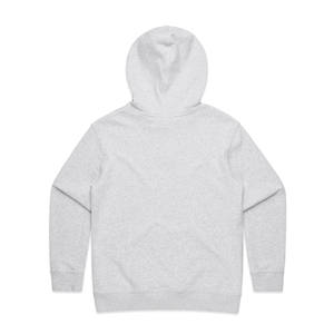 Sudadera con capucha para mujer, de cuello redondo, transpirable, 100% algodón, liso, blanco, hecho a medida, fabricante de ropa para invierno - Product Image 2